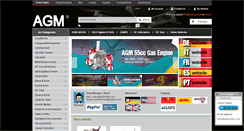 Desktop Screenshot of agmhobby.com